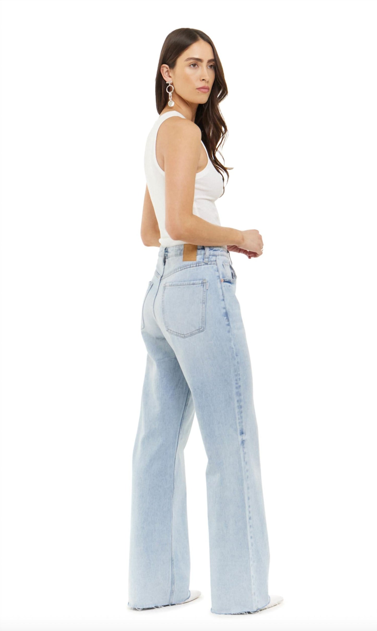 Articles Of Society - Jane High Rise Wide Leg Denim Jeans