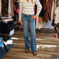 Steve Madden - Yvette Striped Sailor Sweater