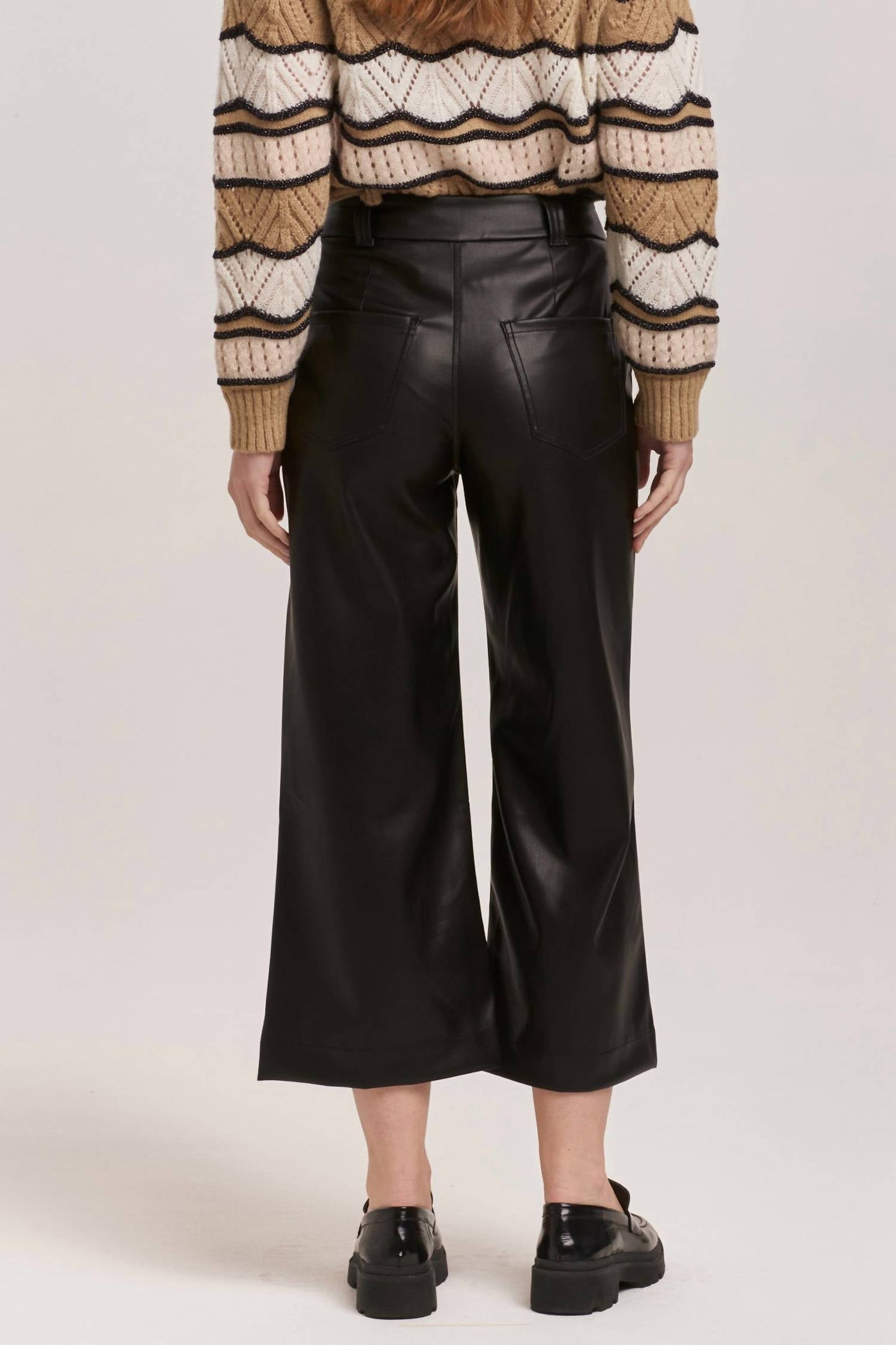 Dear John Denim - Women's Audrey Super High Rise Cropped Wide Leg Pants
