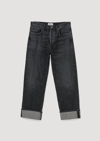 Agolde - Women's Fran Low Slung Easy Straight Jeans