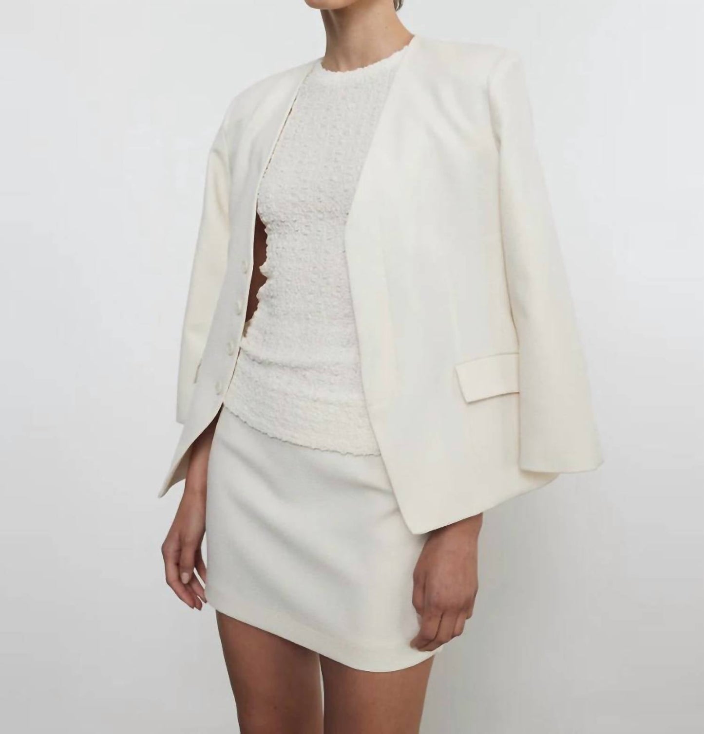Enza Costa - Crepe Sartorial Jacket
