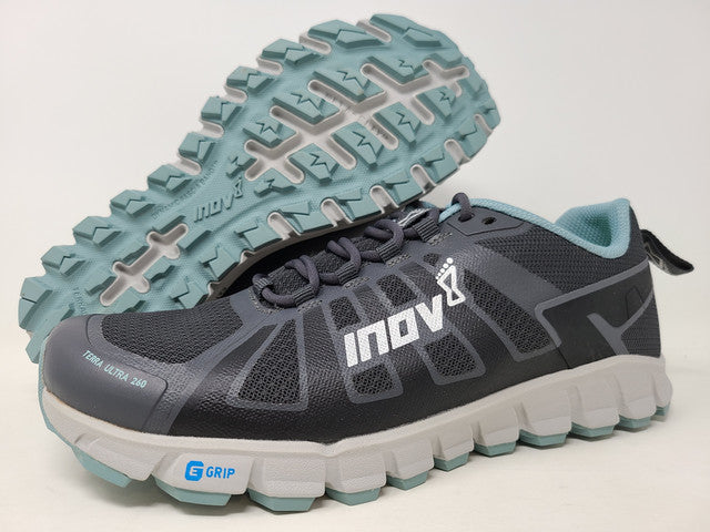 Inov 8 Women's Terraultra 260 Trail Running Shoe Grey/Blue Size 7 B(M) Us
