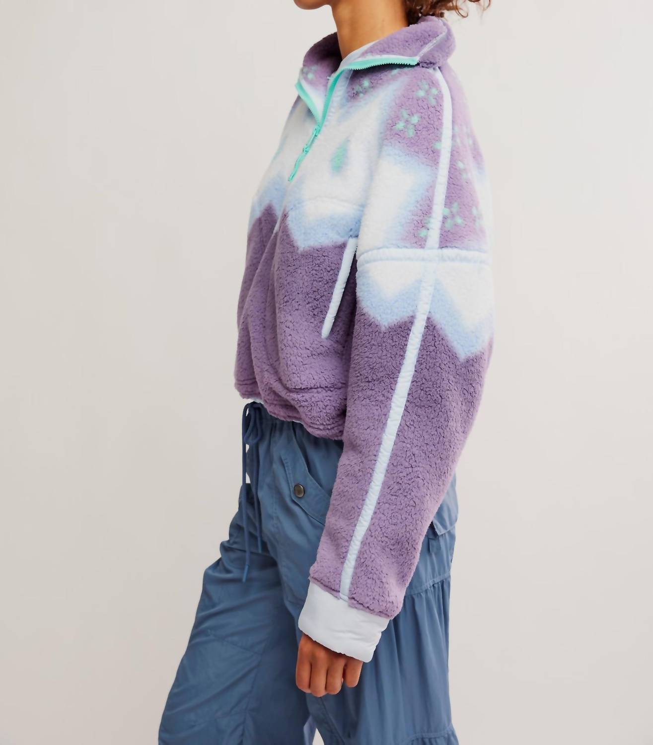 Free People - Printed Mountain High 1/2 Sweater