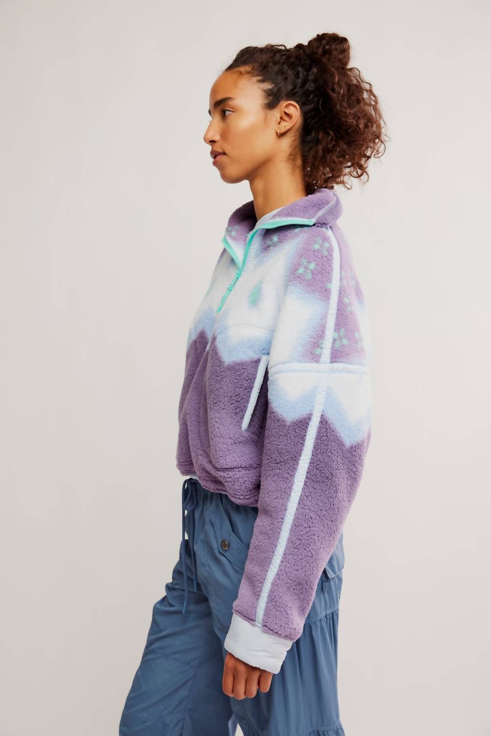 Free People - Printed Mountain High 1/2 Sweater