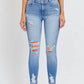 Cello - Jocelyn High Rise Distressed Skinny Jeans