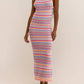 Z Supply - Santa Cruz Stripe Crochet Midi Dress