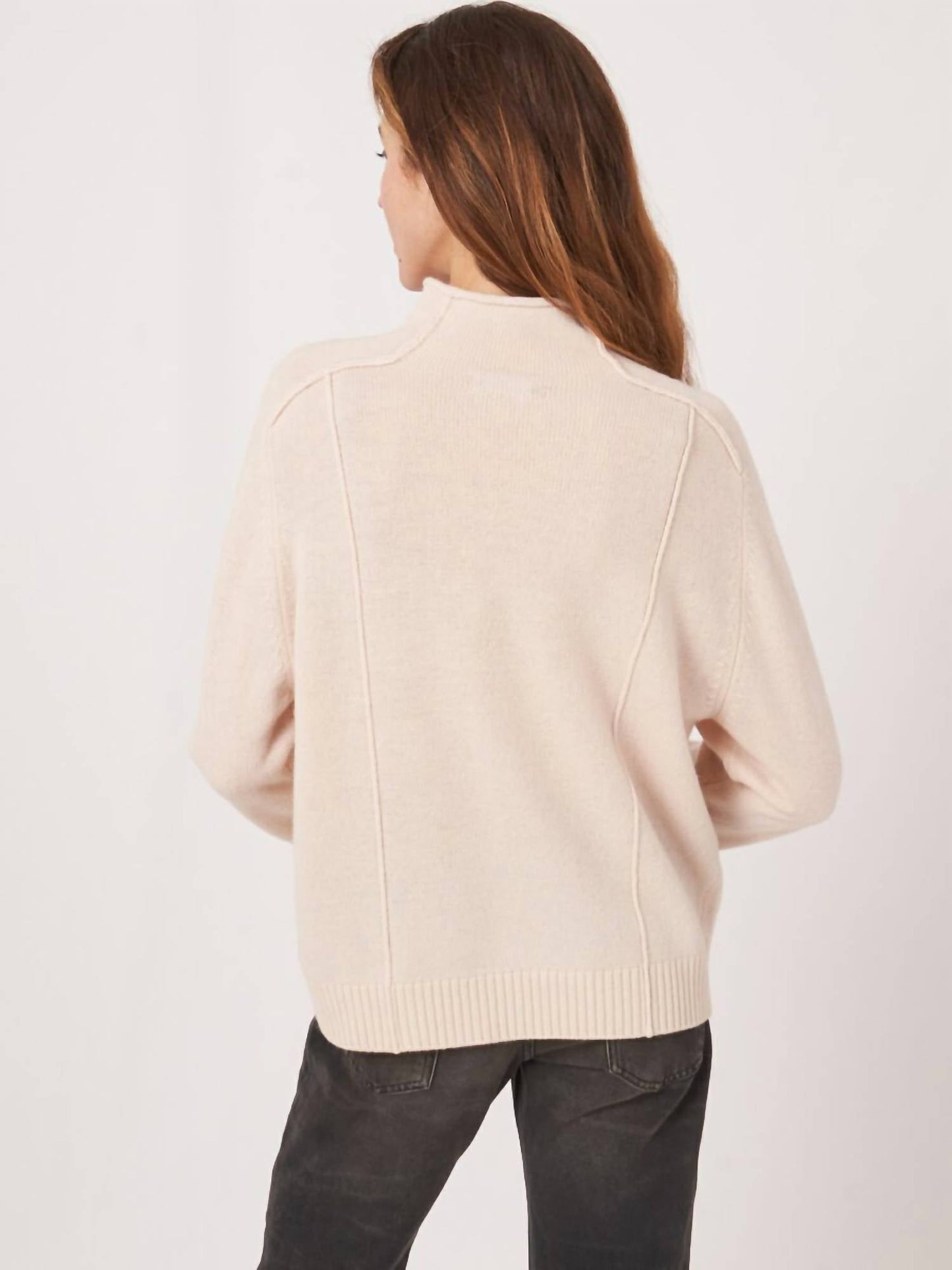 Repeat Cashmere - Wool Sweater With Seam Details