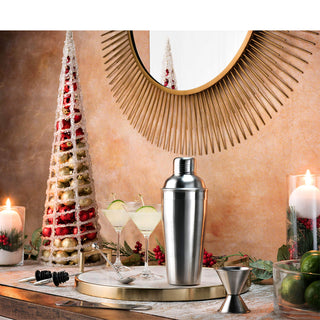 7-Piece Stainless Steel Cocktail Shaker Set