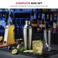 7-Piece Stainless Steel Cocktail Shaker Set