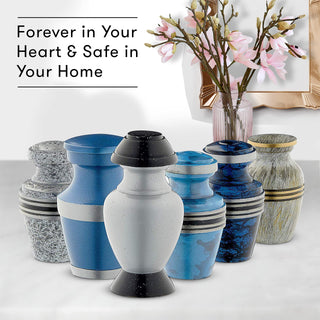 Adult Cremation Urns with Velvet Bag