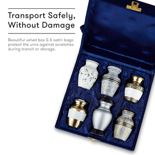 Adult Cremation Urns with Velvet Bag