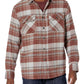 Pendleton Men's Burnside Flannel Shirt - Rust Coffee Plaid