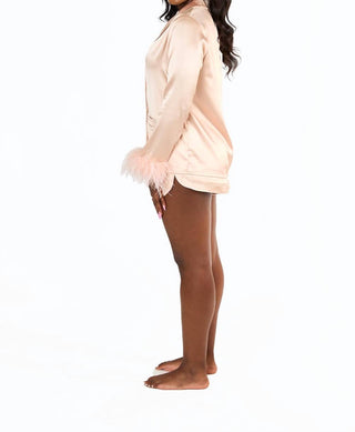 Buddylove - Prescott Feather Trim Pajama Set