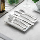 20-Piece Stainless Steel Silverware Set - Attractive Mirror Finished Flatware Set