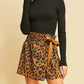 Entro - Cheetah Wrap Skort