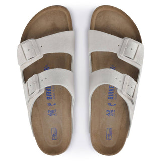 Birkenstock - Men's Arizona Soft Footbed Suede Leather Sandals