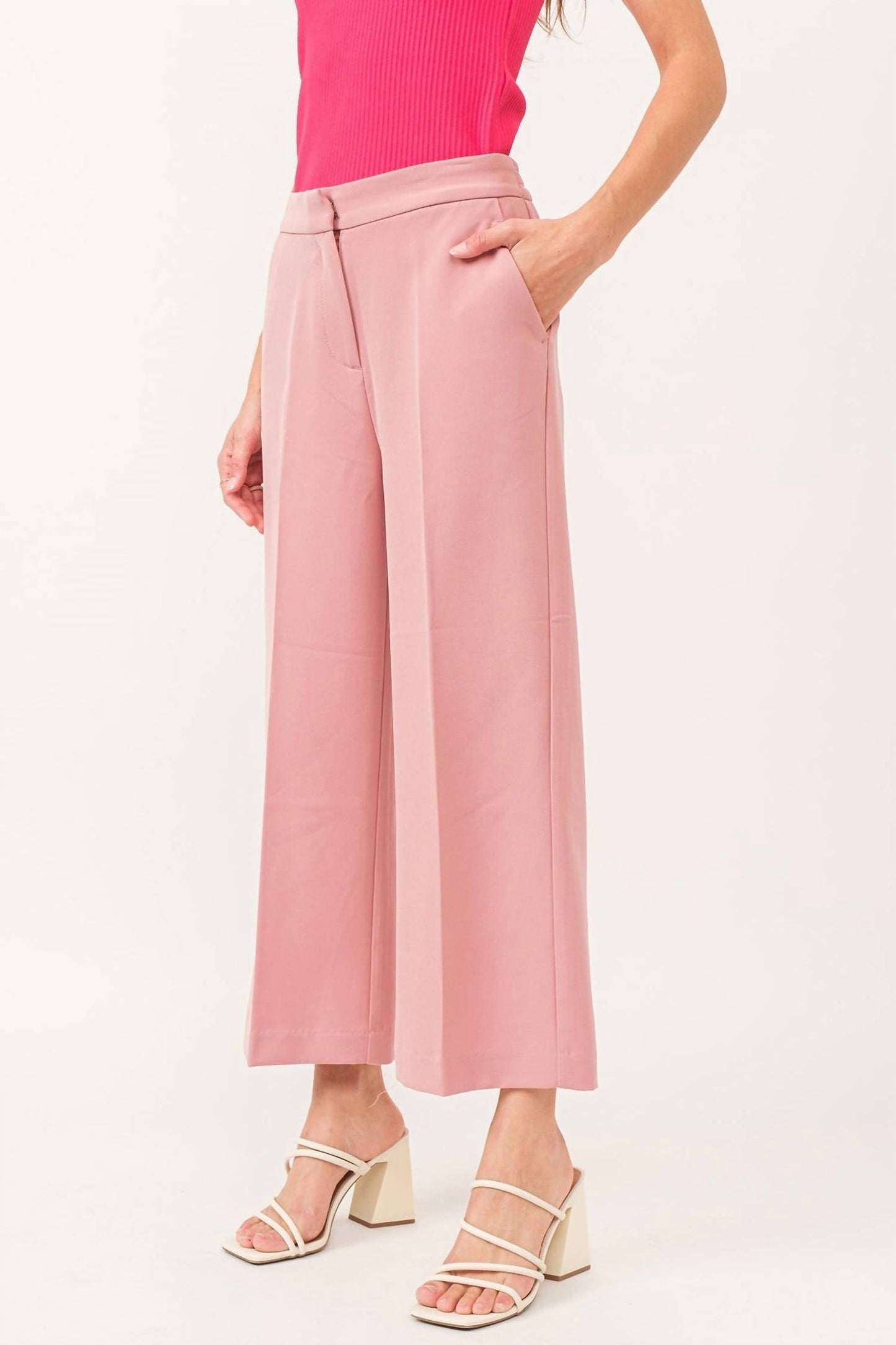 Another Love - Denali Wide Legged Crop Pants