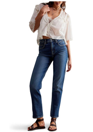 Free People - Leila High Rise Slim Jean