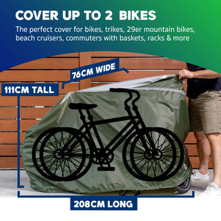Waterproof Bike Cover for Outdoor Storage
