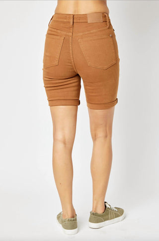 Judy Blue - Tummy Control Bermuda Shorts