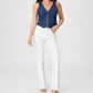 Paige - High Rise Laurel Canyon With Raw Hem Jeans