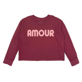 Feather 4 Arrow - Girl's Amour Long Sleeve Crop Tee