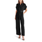 Steve Madden - Tori Tie Waist Wide Leg Satin Jumpsuit
