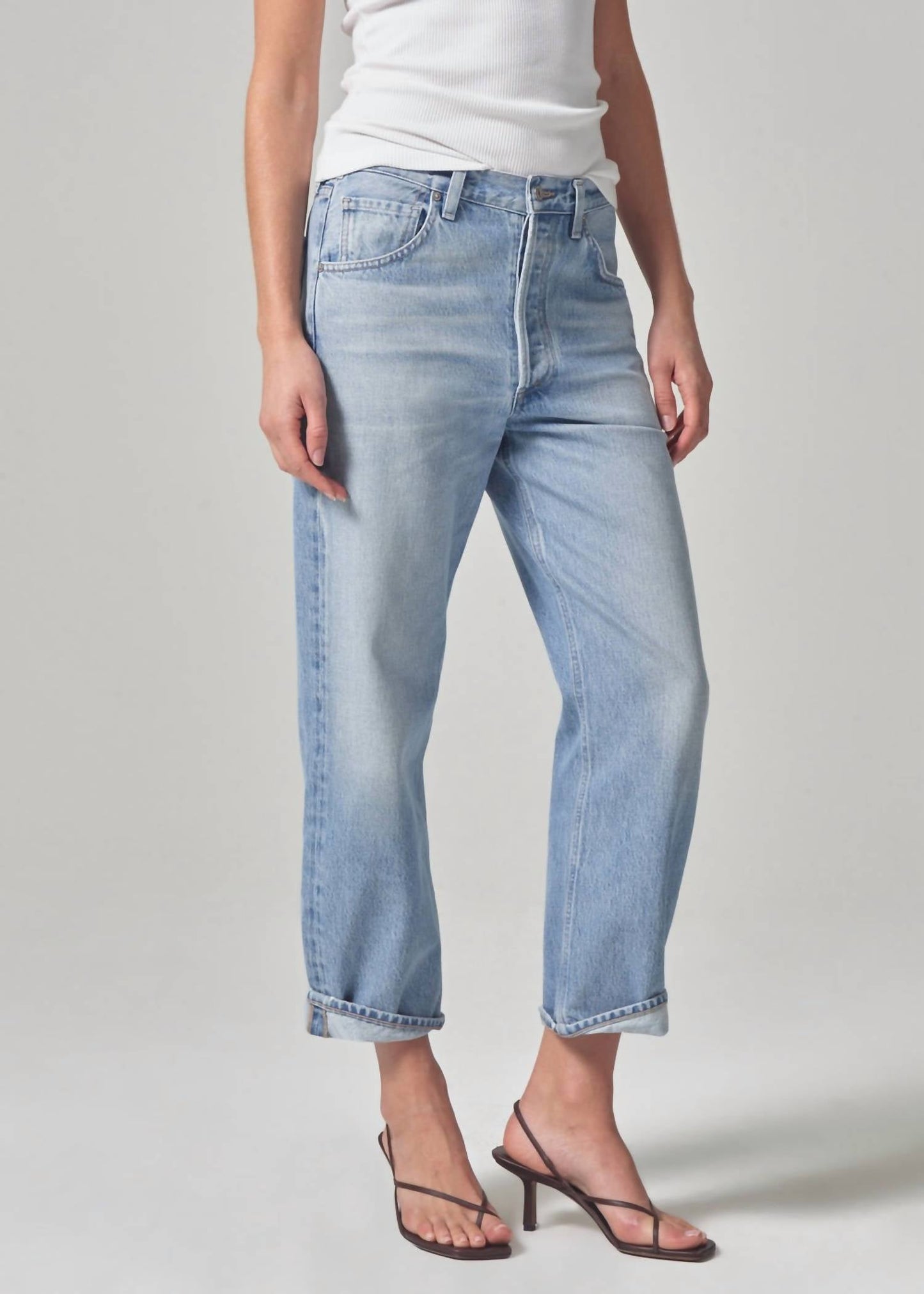 Citizens Of Humanity - Dahlia Bow Leg Baby Roll Jeans