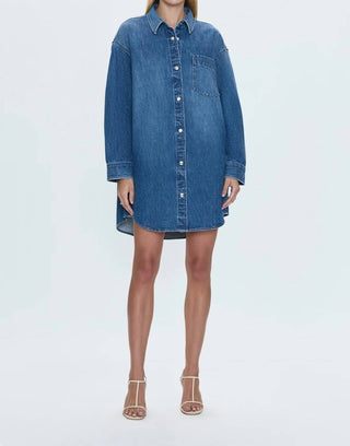 Pistola - Elle Denim Shirt Mini Dress