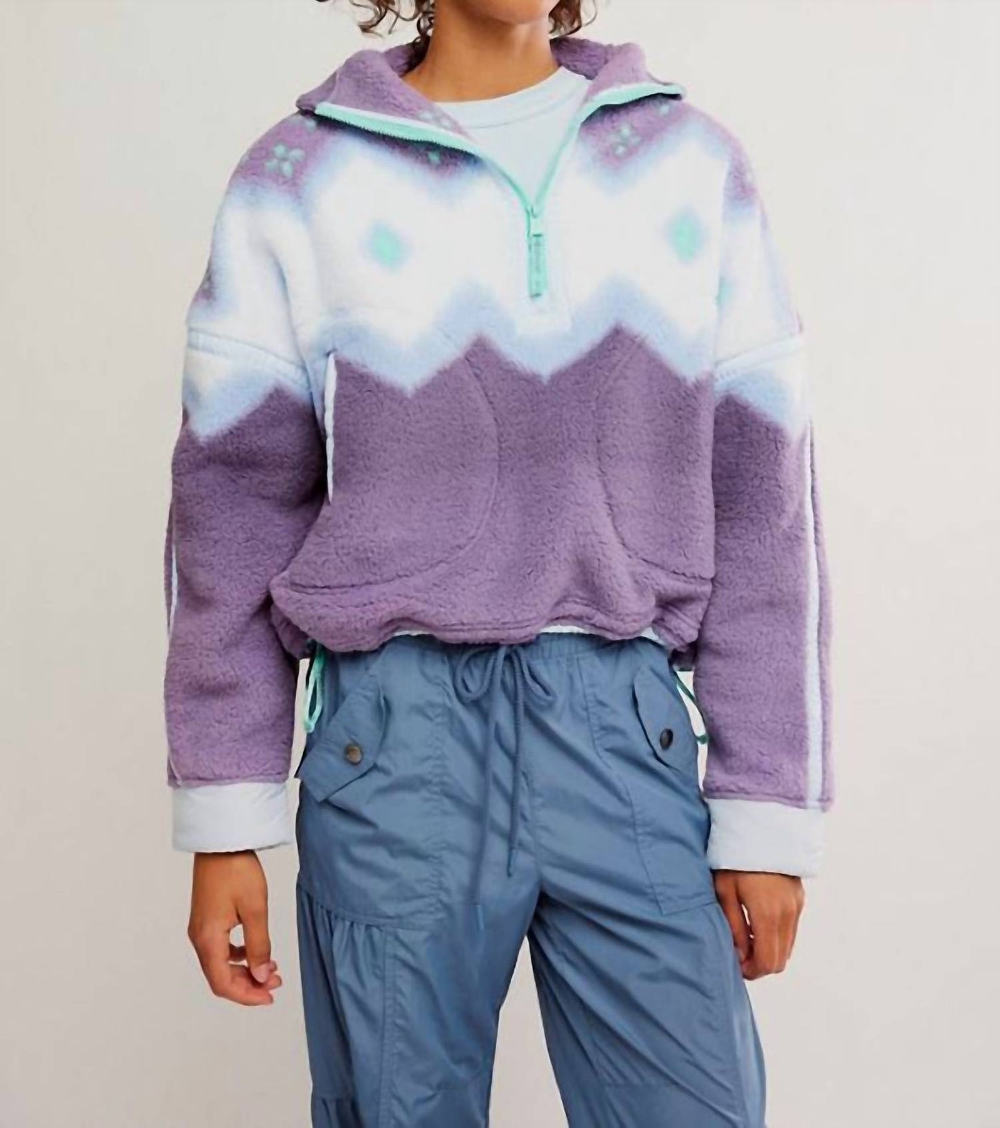 Free People - Printed Mountain High 1/2 Sweater
