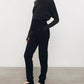 Enza Costa - Cashmere Cuffed Off The Shoulder Long Sleeve Top