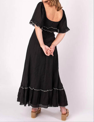 Klesis - Brynn Short Sleeve Maxi Dress