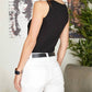 Venti6 - Silky Sleeveless Top