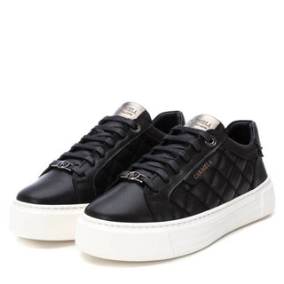Xti - Women's Leather Trainer Sneakers