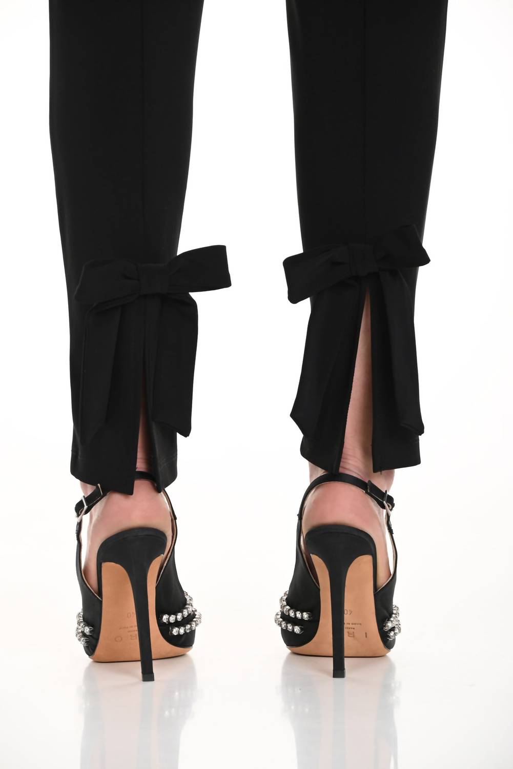 Frank Lyman - Frank Lyman Black Straight Pull-On Pants