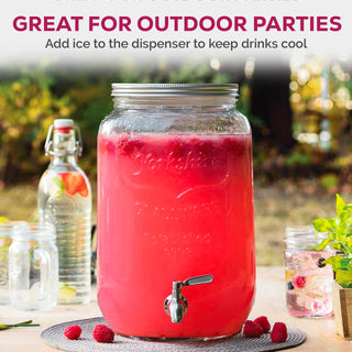 Glass Drink Dispenser