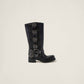 Miu Miu - Women's Buckle Detail Boots