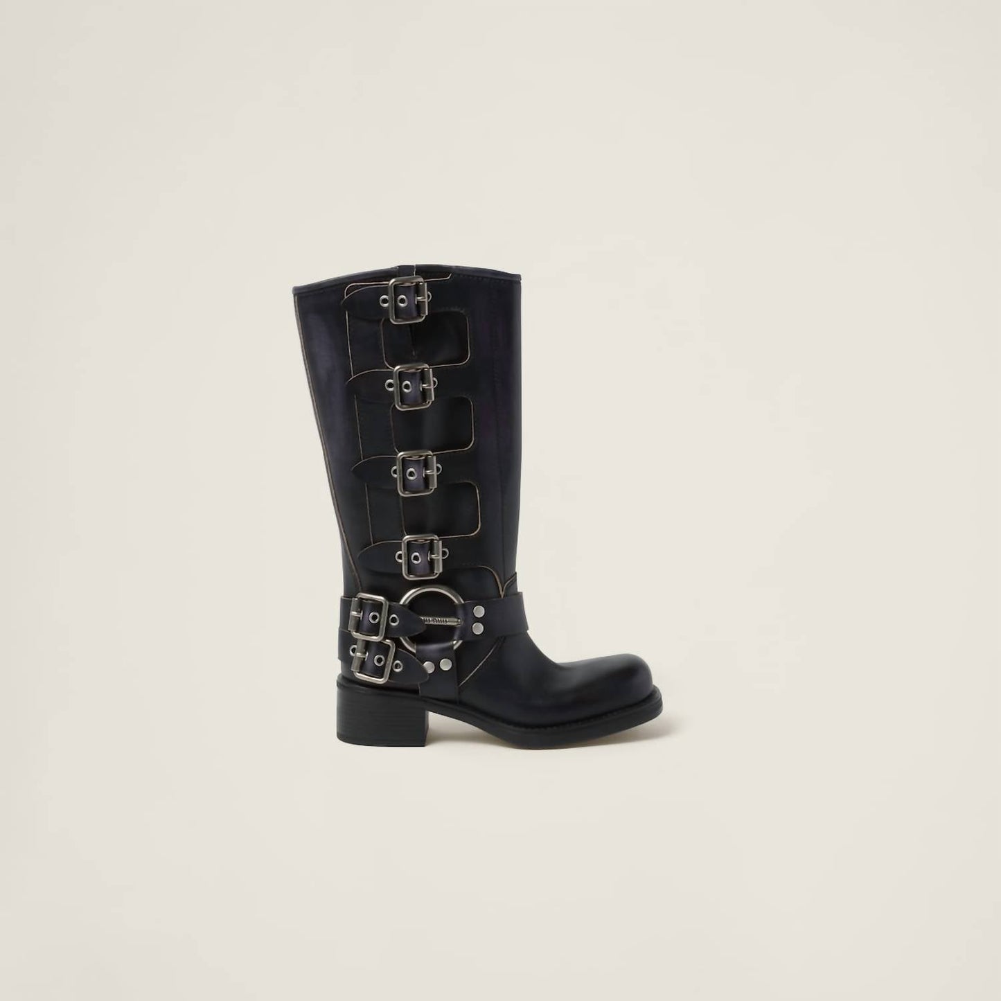Miu Miu - Women's Buckle Detail Boots