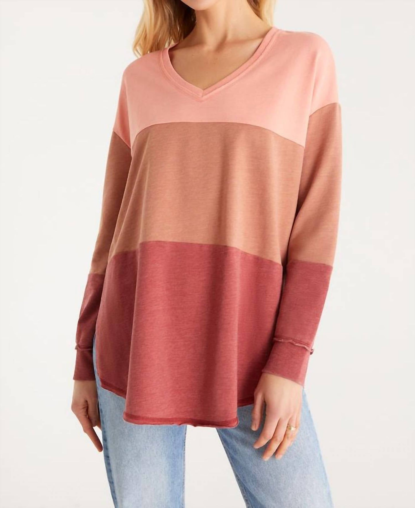 Z Supply - Color Block V-Neck Weekender