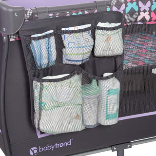 Baby Trend Portable Folding Infant Trend-E Nursery Center with Bassinet, Sophia