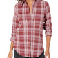 Women's Fairbanks Supersoft Shirt - Brick Plaid