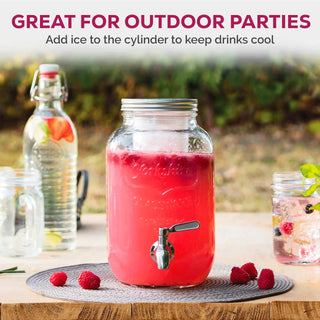 Glass Drink Dispenser