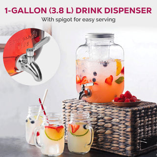 Glass Drink Dispenser