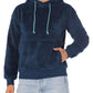 Carve Designs Women's Brie Sherpa Hoodie - Navy