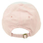 NCAA Kansas Jayhawks 2 Tone Polka Dots Womens Hat Cap Pink White Relaxed Slouch