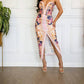 Little Secret Of Mine - Women's Bodycon Skirt Set With Slit And Bandeau Top