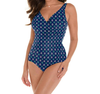 Miraclesuit - Oceanus Surplice One Piece Swimsuit