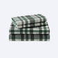 4 Pieces Queen 100% Cotton Flannel Printed Sheet Set Finton