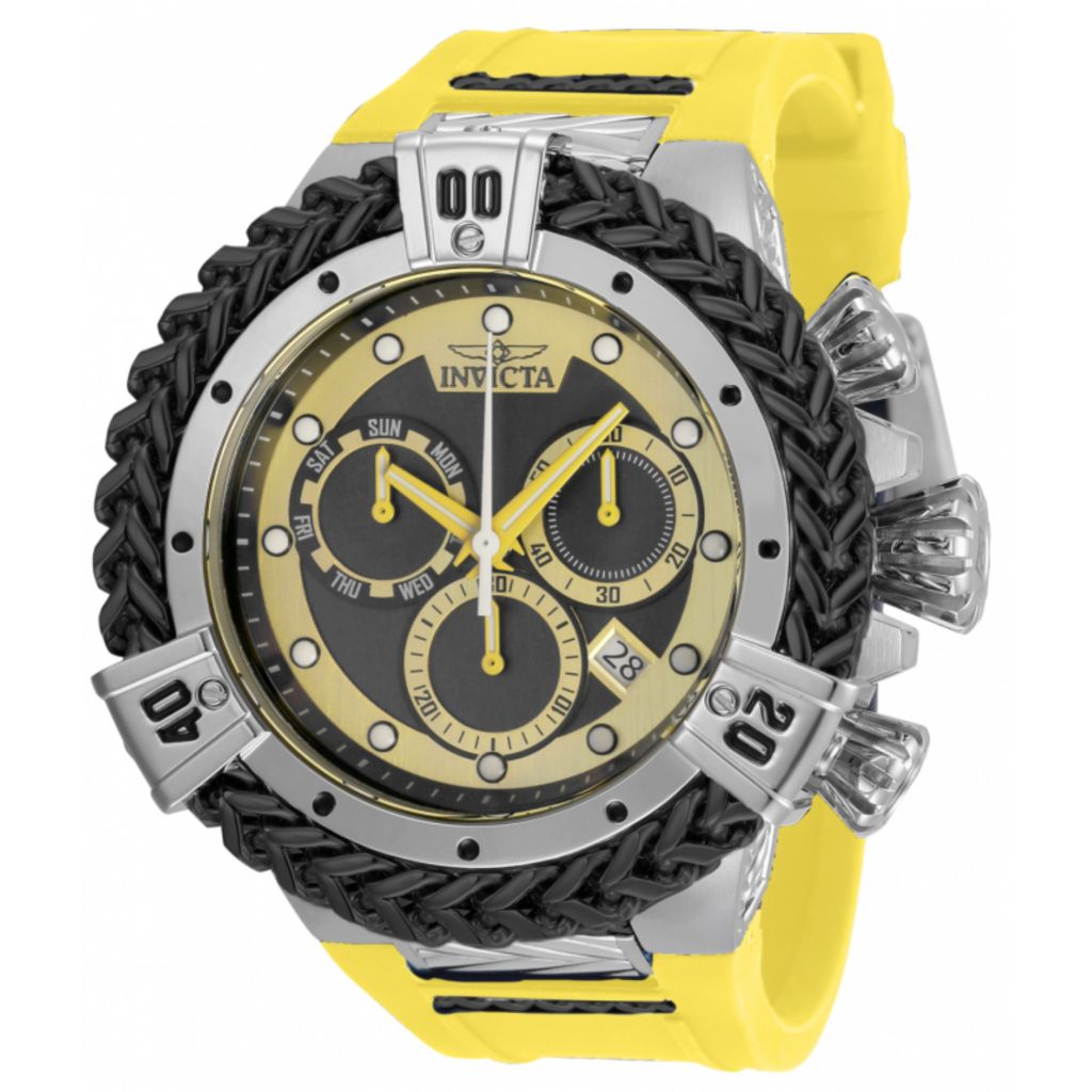 Invicta Bolt Herc 53mm Quartz Chrono Strap Watch
