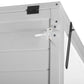 TOPMAX 78-Inch Wooden Greenhouse with Skylights and Folding Shelves